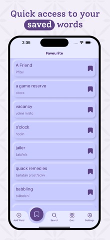 Czech | Czech Dictionary iPhone screenshot