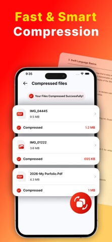 Compress PDF File - Shrinkr Screenshot 4 of 5
