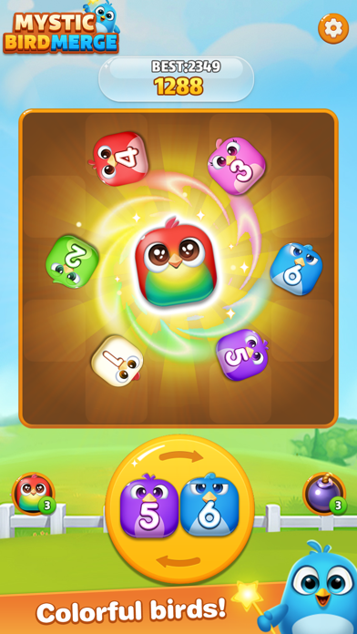 Mystic Bird Merge Screenshot