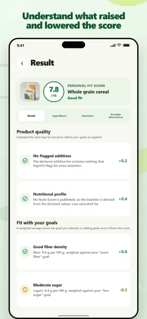 IngreFit: AI Food Scanner screenshot 4