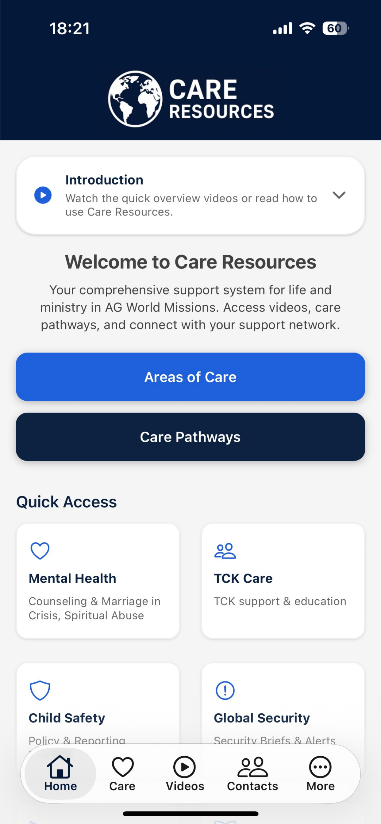 Care Resources screenshot 2