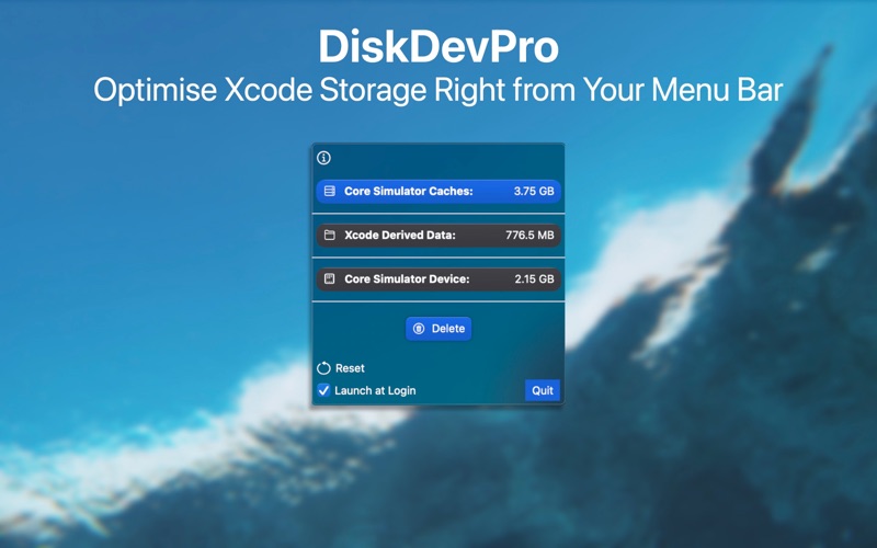DiskDevPro app screenshot