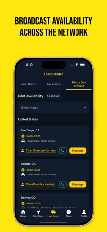 Oversize Connect screenshot