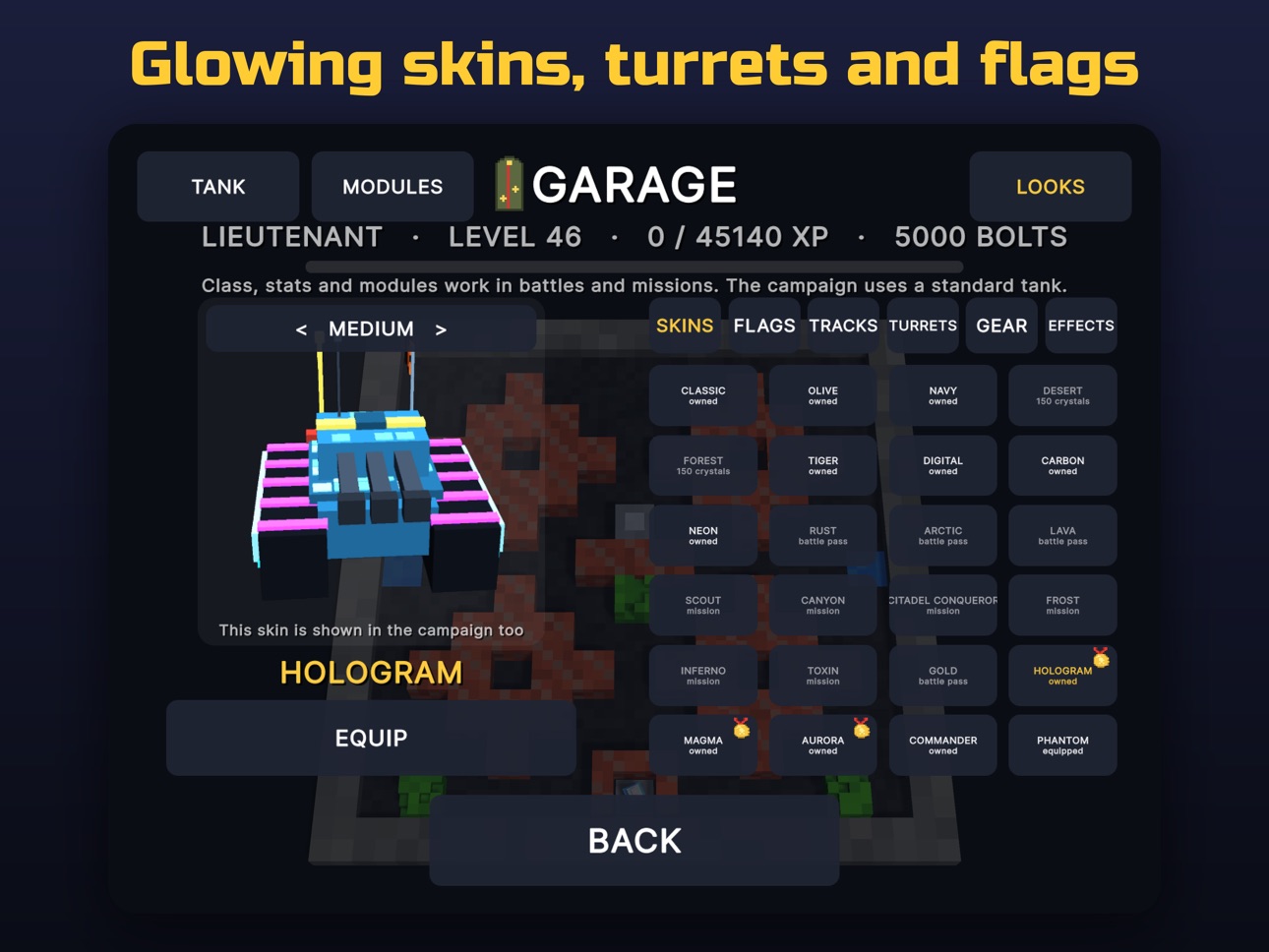 Screenshot 11 of Cube Siege: Voxel tanks