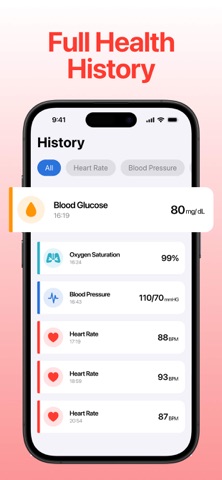 HeartBeat Monitor‎ iPhone screenshot