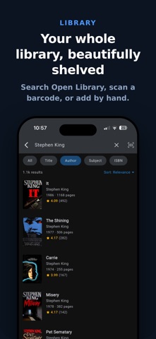 ReadStats iPhone screenshot