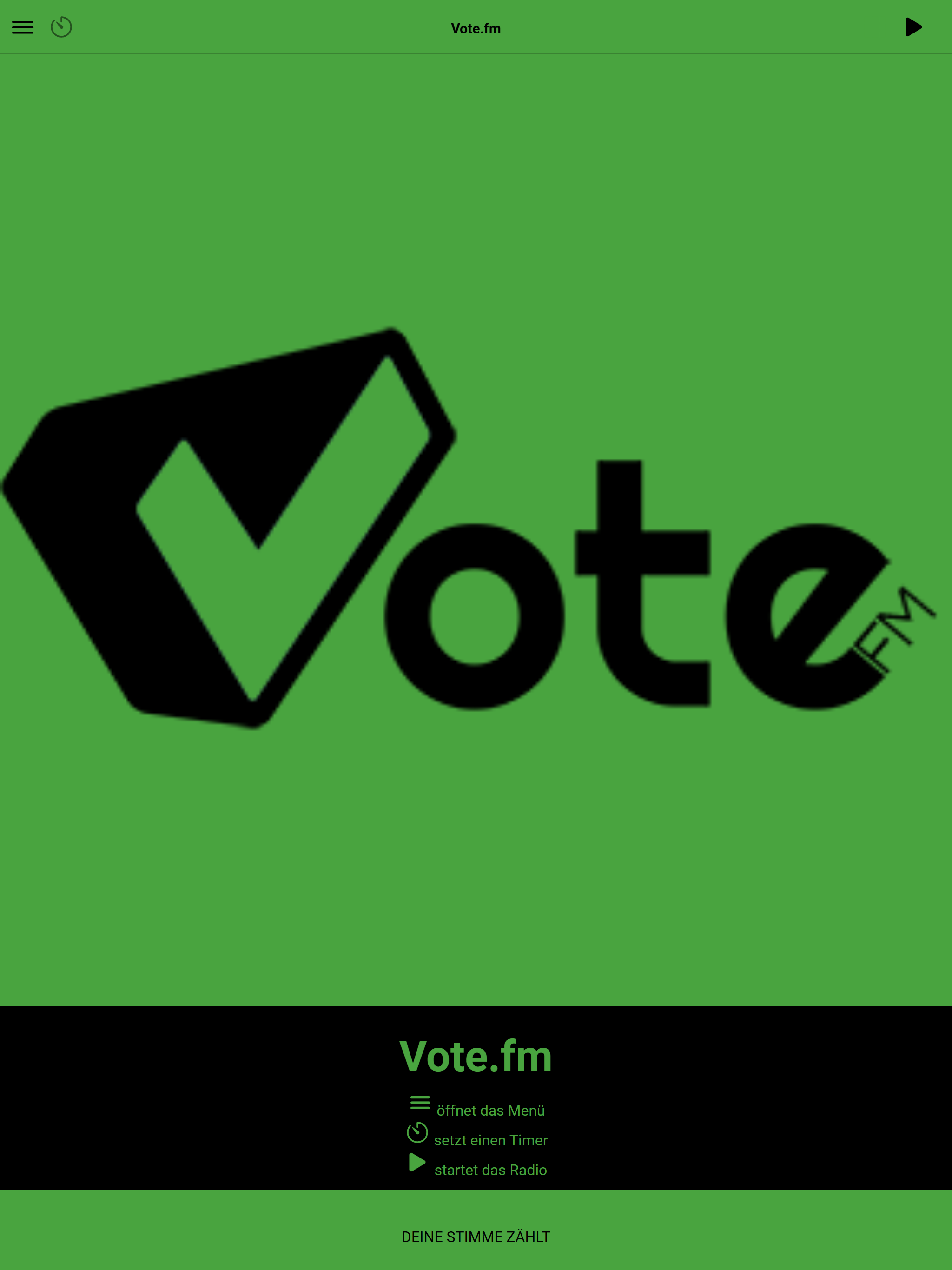 Vote.fm screenshot 3