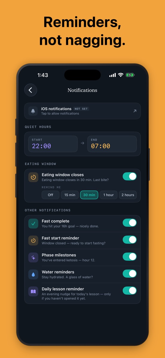 EasyFasting: Fasting Tracker screenshot 7