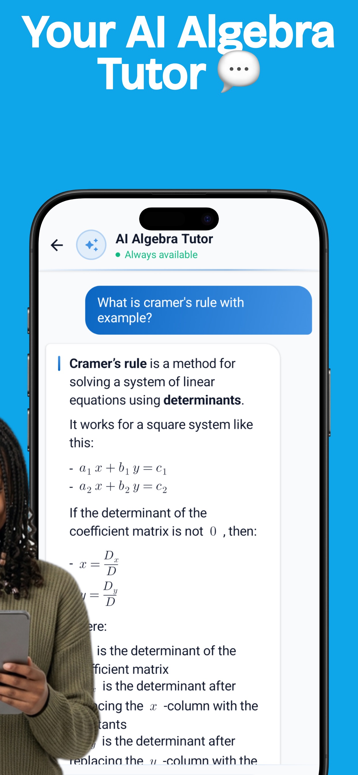 Screenshot 5 of Algebra AI Calculator & Solver