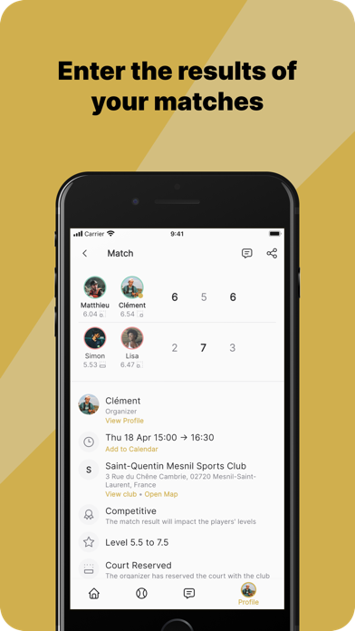 Padeligo - Padel companion Screenshot