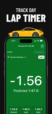 Trackside: GPS Lap Timer screenshot 1