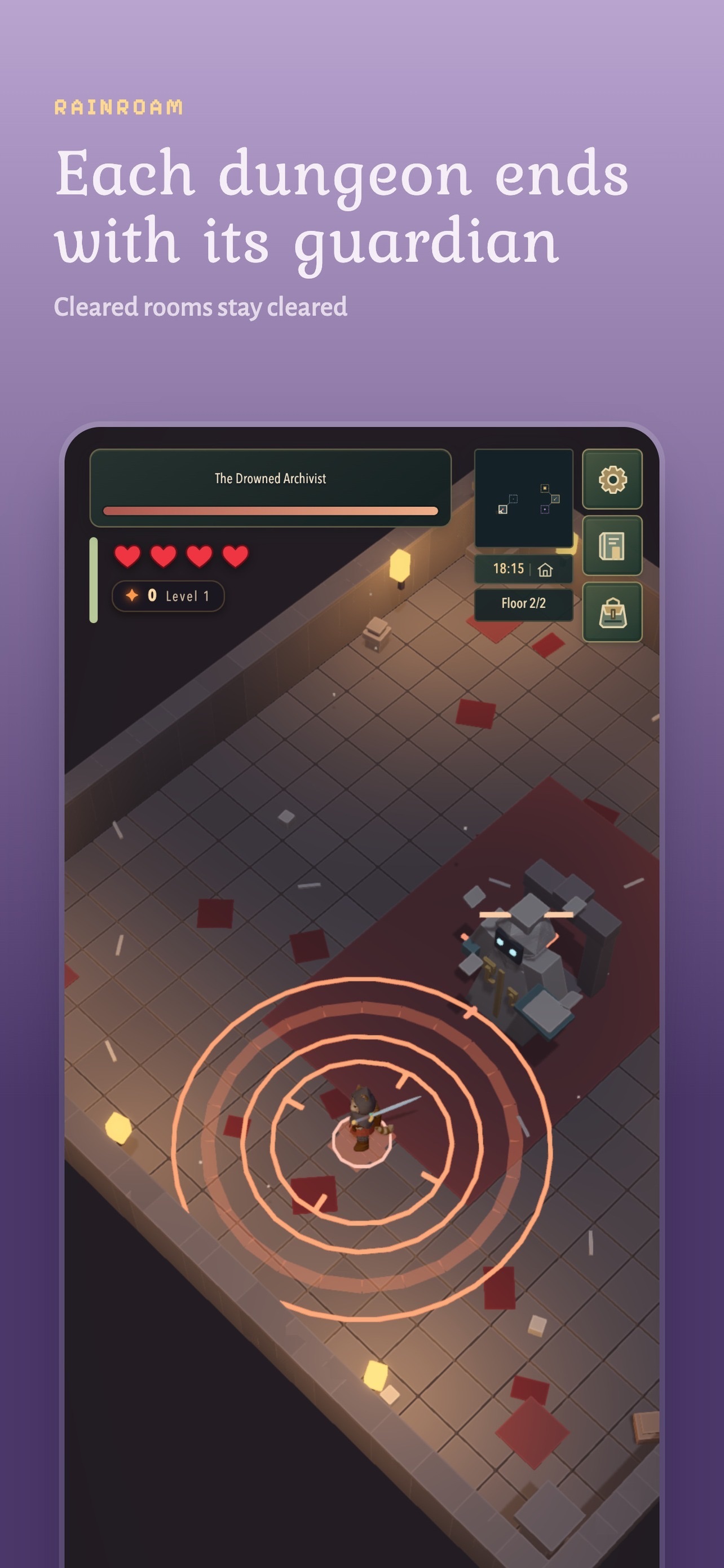 Screenshot 1 of Rainroam: Cozy Action RPG