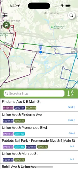 Somerset County TransitGO! iPhone Screenshot 2