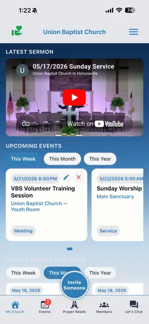 Your Churches screenshot 1