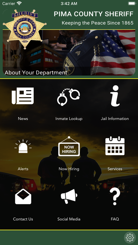 #1. Pima County Sheriff's Dept (iOS) Podle: Pima County Sheriff's Department