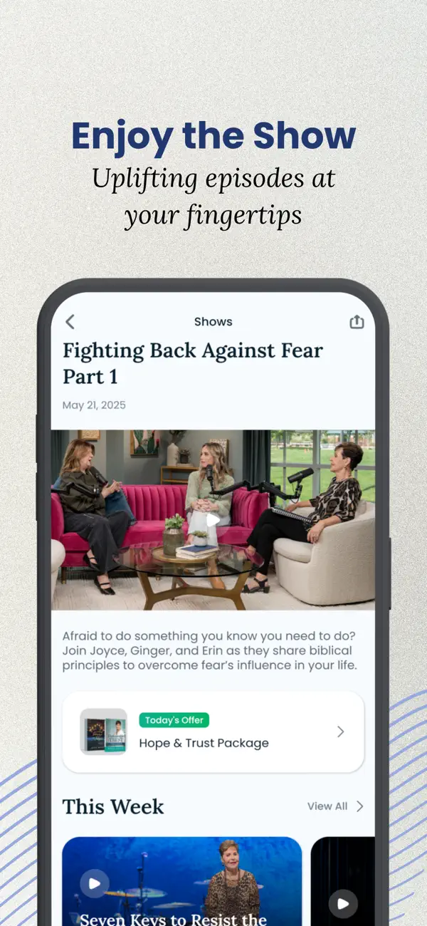 Screenshot #2 pour Joyce Meyer Ministries