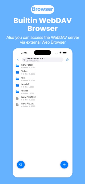 Zwind - WebDAV Server & Player Screenshot 5 of 10