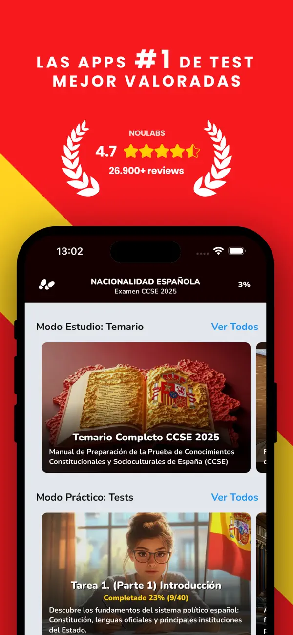 Screenshot #1 pour Nacionalidad Española CCSE