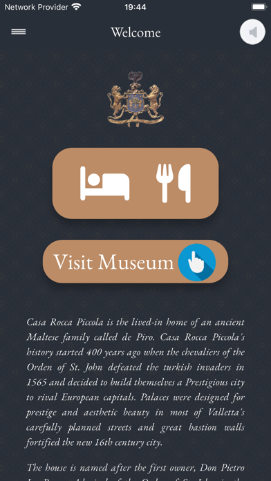 Casa Rocca Piccola Audio Tour Screenshot