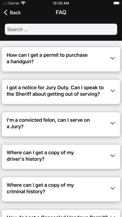 Person County Sheriff, NC Screenshot