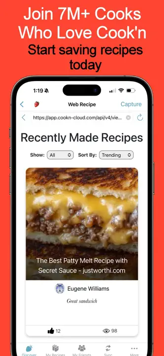 Recipe Keeper - Cook'n : capture d’écran 10 sur 10