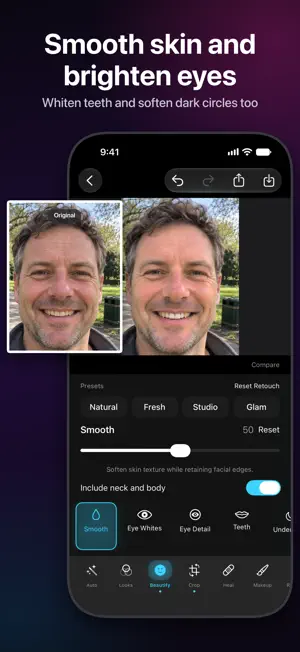 Aura: Face & Selfie Retouch screenshot 2