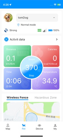 PurpleTracker screenshot
