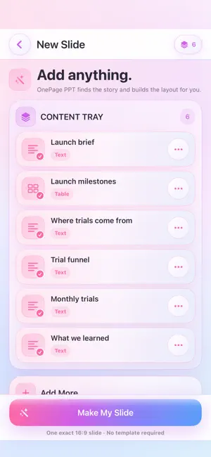 OnePage PPT: AI Slide Maker screenshot 2
