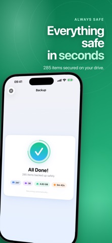 USB Backup - Photo & Video iPhone screenshot