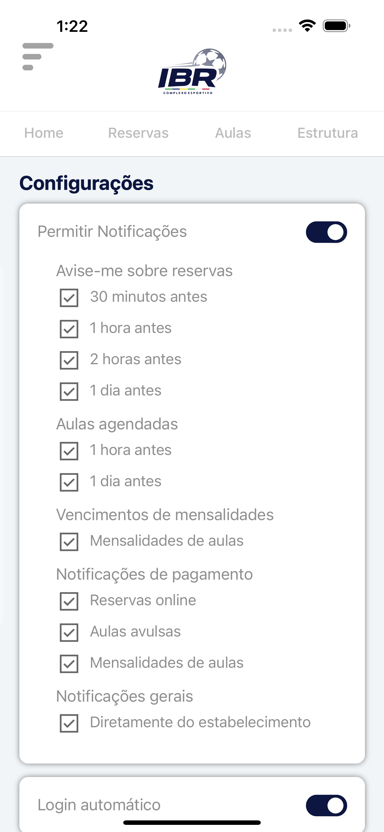 IBR Complexo Esportivo