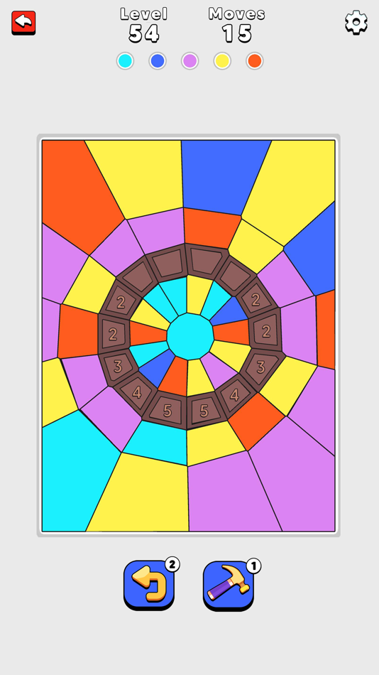#8. Color Cell Puzzle (iOS) 来自: GLOBAL MOBILE APPLICATION LIMITED COMPANY