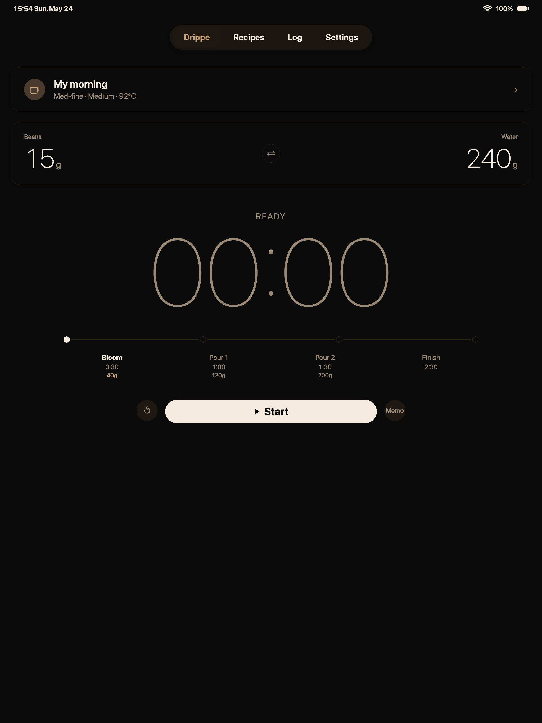 Drippe Pour-Over Coffee Timer screenshot 10
