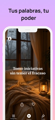Vylo - Afirmaciones Positivas iPhone screenshot 8