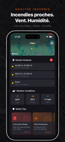 Monitor Incendies - Pyriskopos iPhone screenshot 5