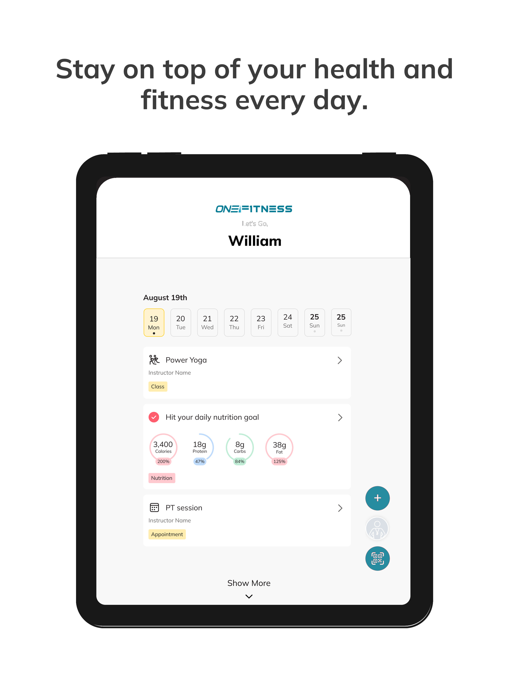 One F1tness screenshot 8