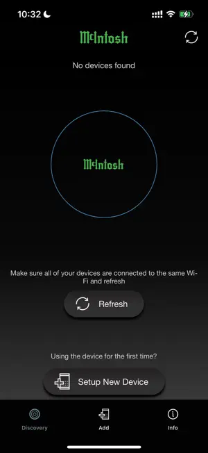 McIntosh Cast Connect screenshot 1