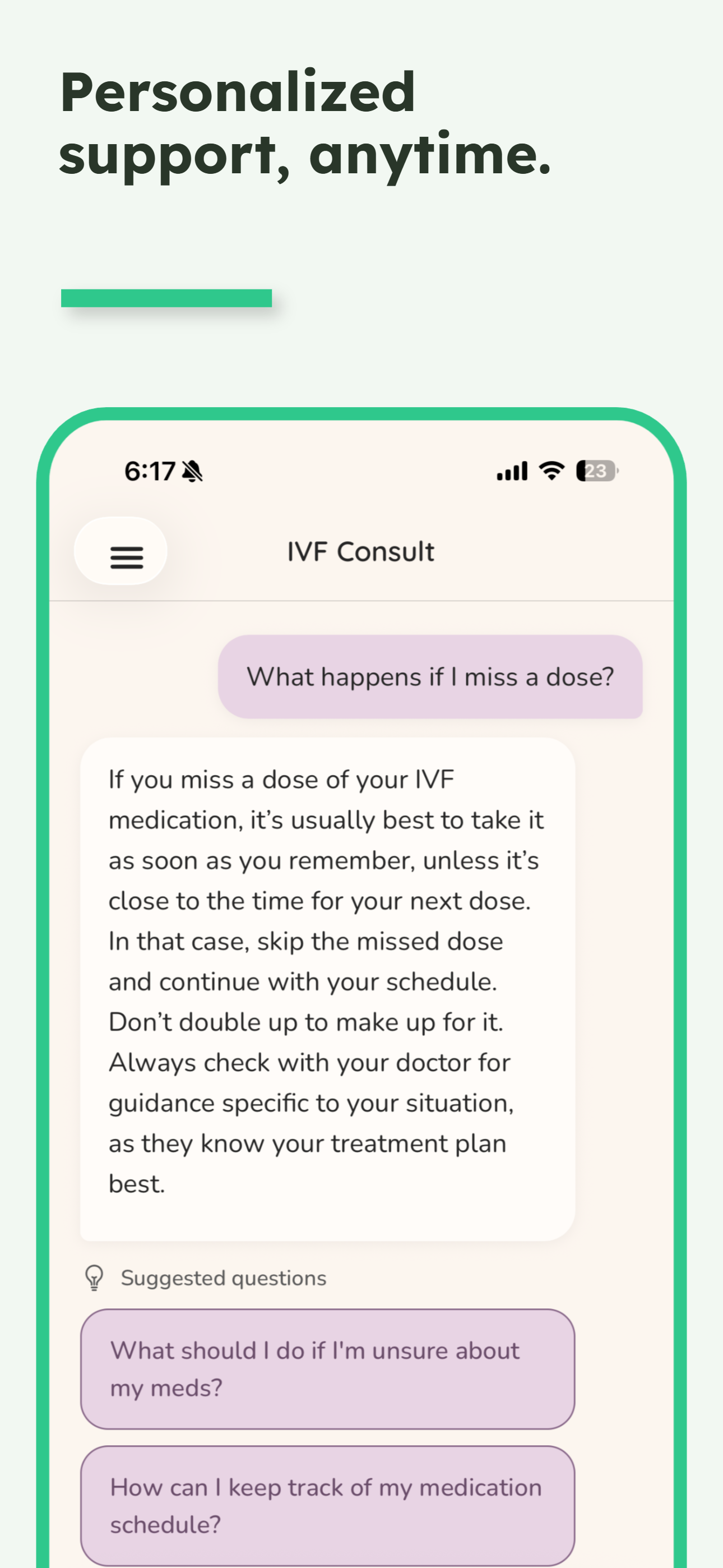 Emma - IVF Advisor screenshot 3