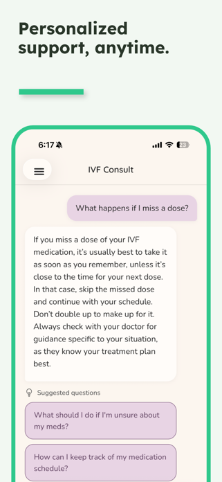 Emma - IVF Advisor Screenshot 3 of 8