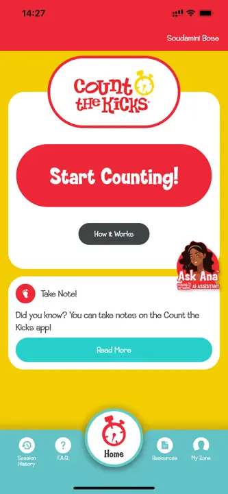 Count the Kicks!: Screenshot 1 von 10