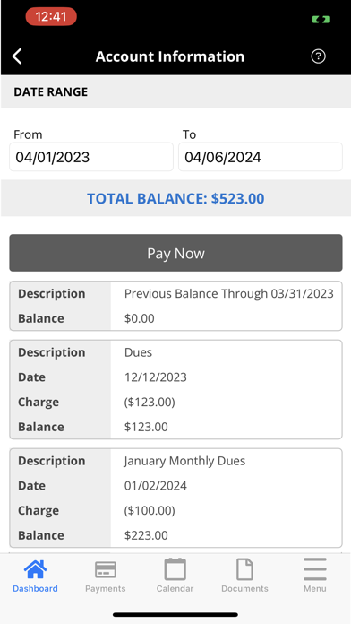 Peterson Company Screenshot