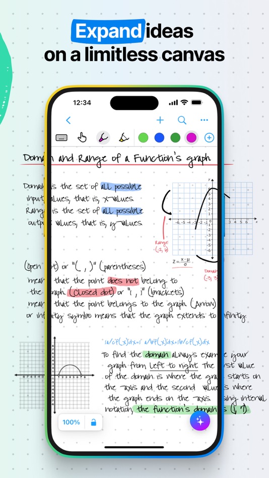 #3. Nebo: Note Taking for Students (iOS) 由: MyScript