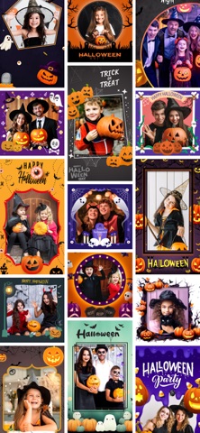 Halloween Picture Frame iPhone screenshot