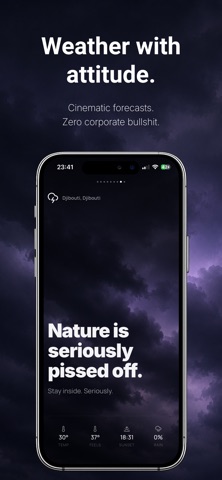 Weather with attitude - Oväder screenshot