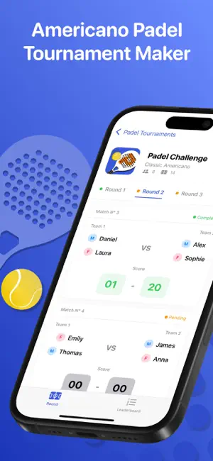 Americano Padel - PadelZone screenshot 1