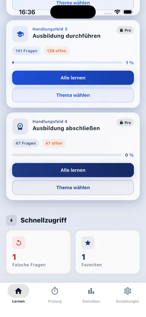 AEVO Prüfung LernApp screenshot 2