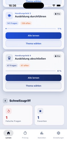 AEVO Prüfung LernApp Screenshot 2 of 6
