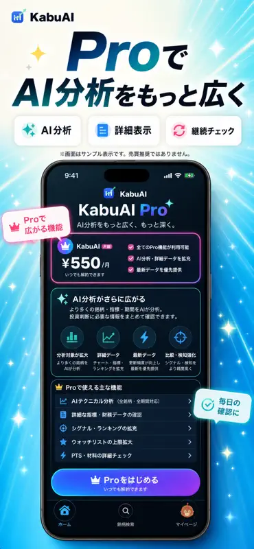 KabuAI - 適時開示・PTSシグナル screenshot 7 of 7