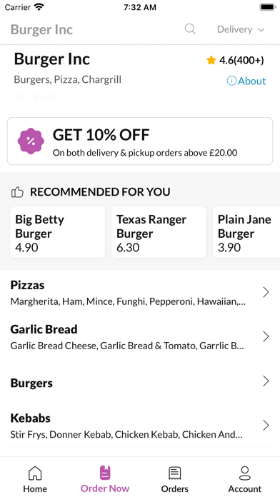 Burger Inc Leyland Screenshot