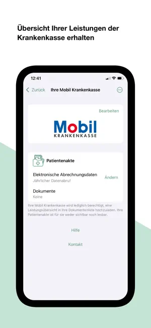 Mobil Krankenkasse - ePA iPhone screenshot 5