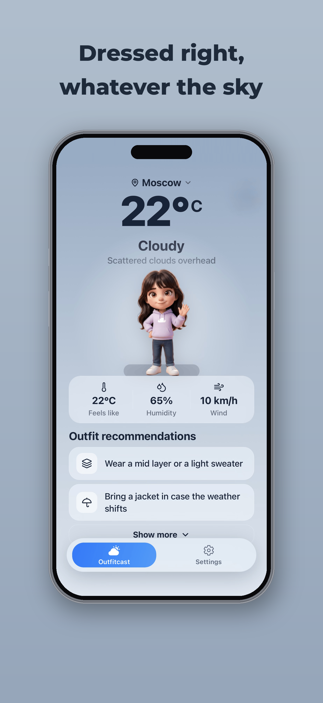 Outfitcast screenshot 2